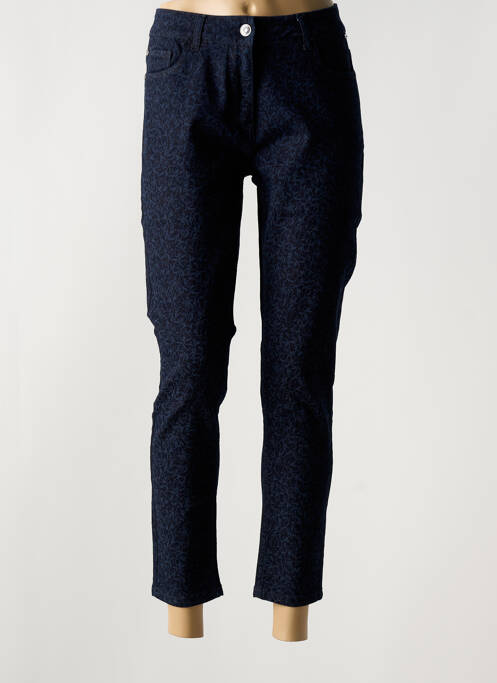 Pantalon 7/8 bleu AGATHE & LOUISE pour femme