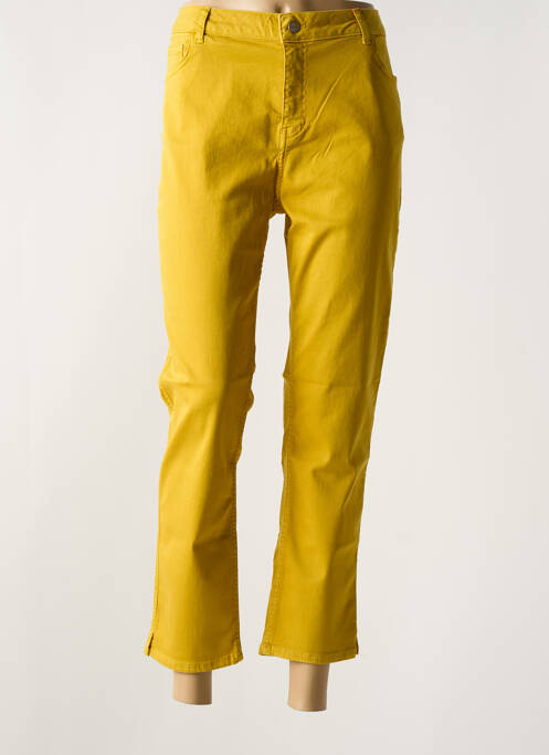 Pantalon 7/8 jaune CONCEPT K pour femme