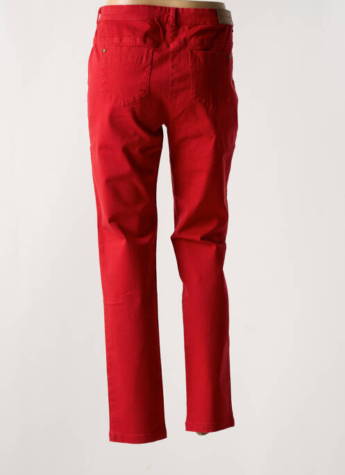 Pantalon 7/8 rouge AGATHE & LOUISE pour femme