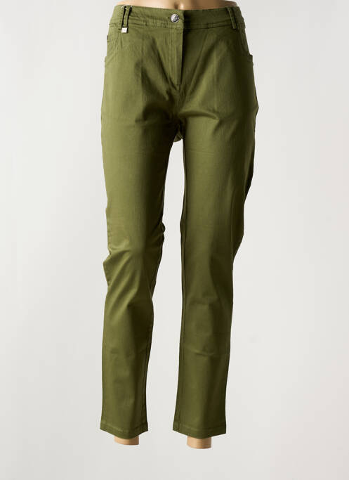 Pantalon 7/8 vert AGATHE & LOUISE pour femme