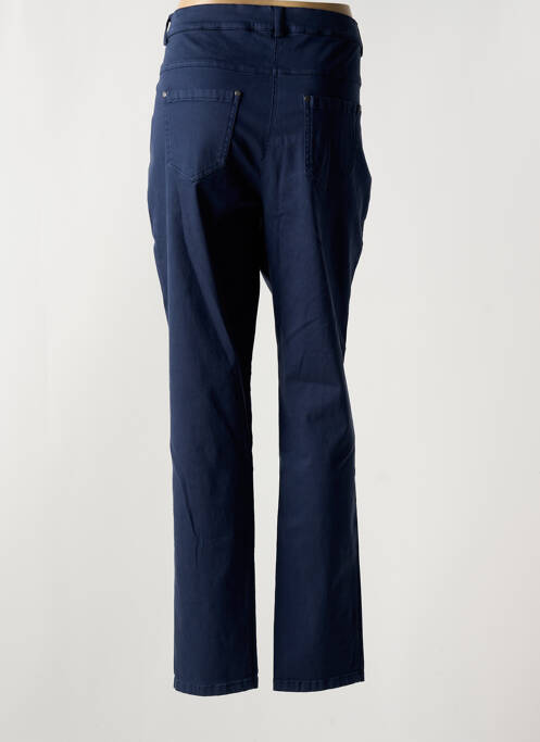 Pantalon slim bleu GUY DUBOUIS pour femme