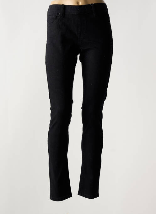 Pantalon slim noir PLURIELLES pour femme