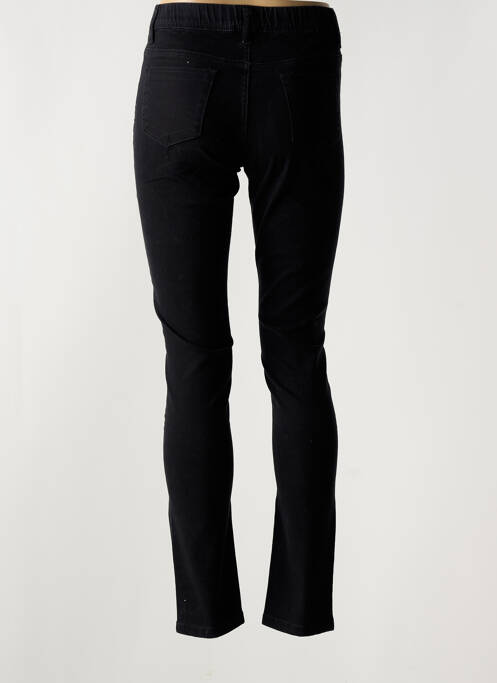 Pantalon slim noir PLURIELLES pour femme