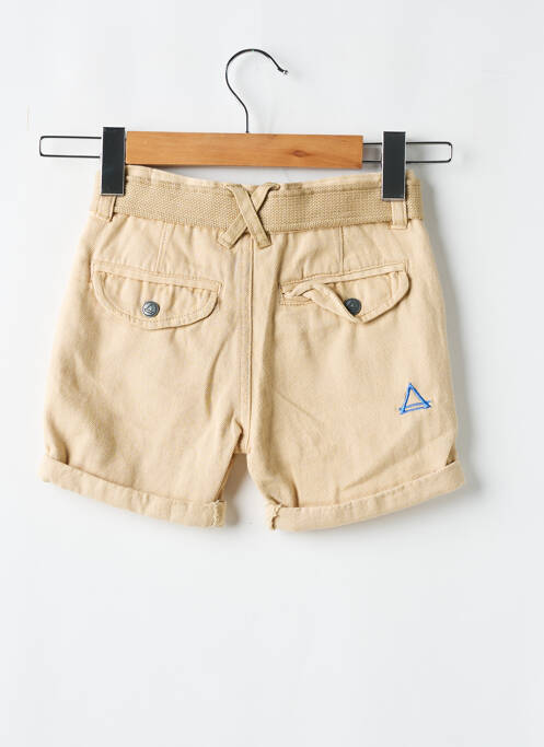 Bermuda beige ELEVEN PARIS pour garçon