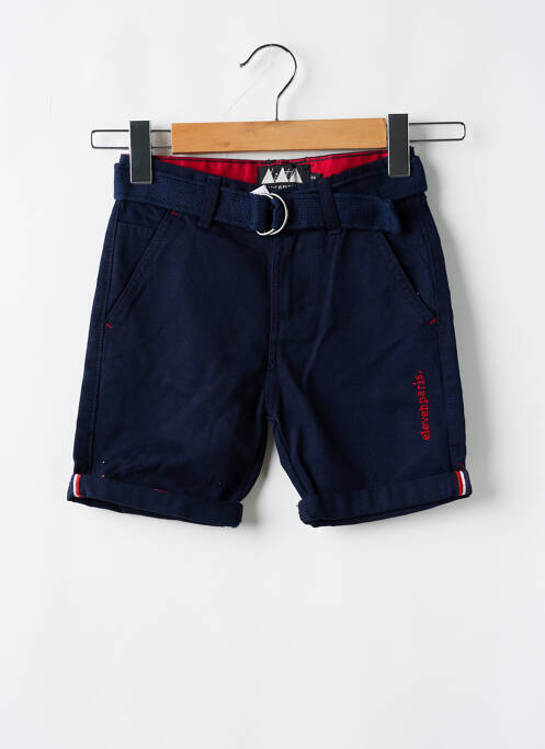 Bermuda bleu ELEVEN PARIS pour garçon