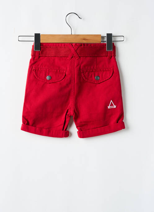 Bermuda rouge ELEVEN PARIS pour garçon