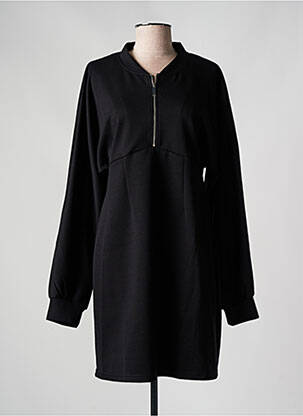 Robe courte manches longues manches longues noir TIFFOSI femme