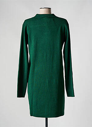 Robe pull stretch manches longues vert COMPAÑIA FANTASTICA femme