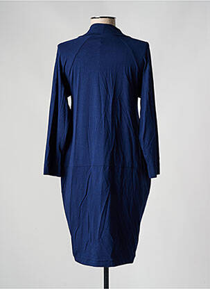 Robe courte manches longues manches longues bleu MASAI femme