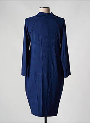 Robe courte manches longues manches longues bleu MASAI femme