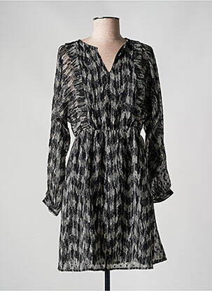 Robe courte manches longues manches longues noir TIFFOSI femme
