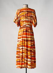 Robe longue orange AN' GE pour femme seconde vue