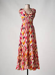 Robe longue rose PINK PLANET pour femme seconde vue