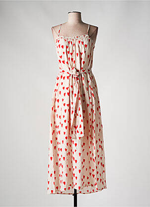 Robe longue rouge COMPAÑIA FANTASTICA pour femme