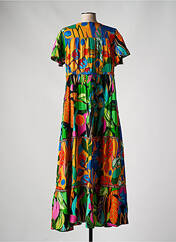 Robe longue vert ORIENTIQUE NATURALLY pour femme seconde vue