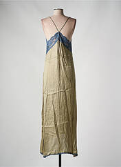 Robe longue vert PINK PLANET pour femme seconde vue