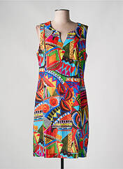 Robe mi-longue rouge MALOKA pour femme seconde vue