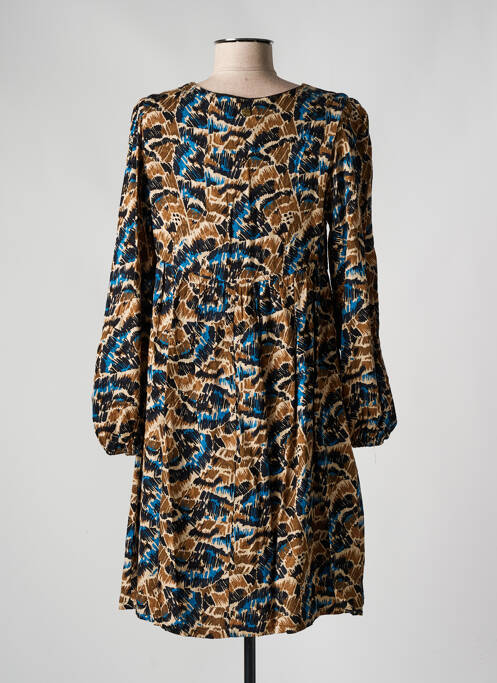 Robe courte marron LOLA ESPELETA pour femme