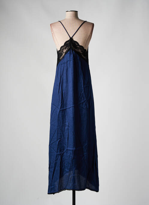 Robe longue bleu PINK PLANET pour femme