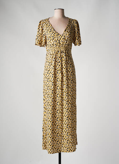 Robe longue jaune LOLA ESPELETA pour femme