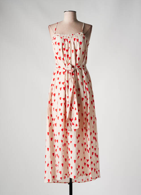 Robe longue rouge COMPAÑIA FANTASTICA pour femme