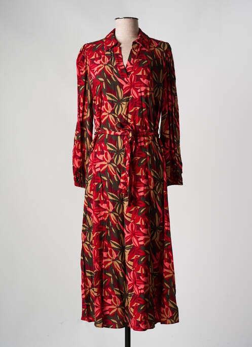 Robe longue rouge JULIE GUERLANDE pour femme