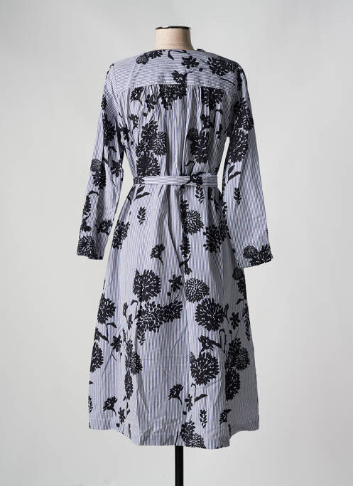 Robe mi-longue bleu MASAI pour femme