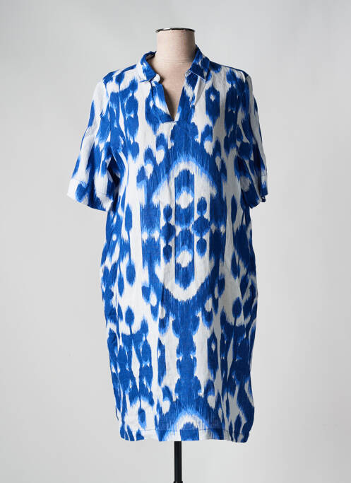 Robe mi-longue bleu STREET ONE pour femme