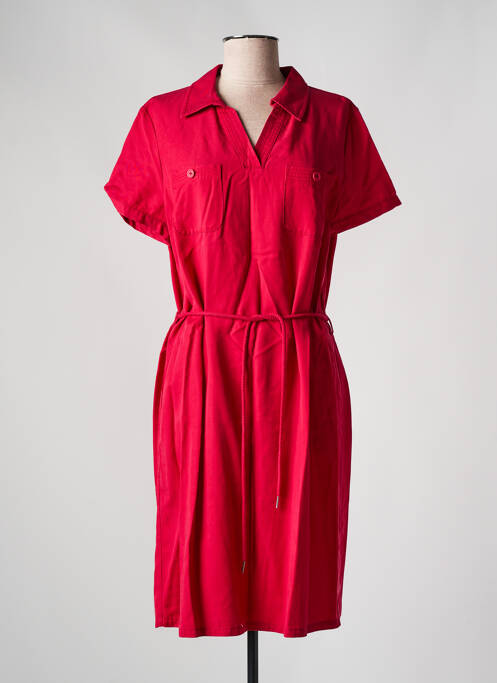 Robe mi-longue rouge DIANE LAURY femme