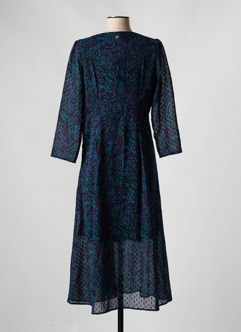 Robe mi-longue vert LOLA ESPELETA pour femme