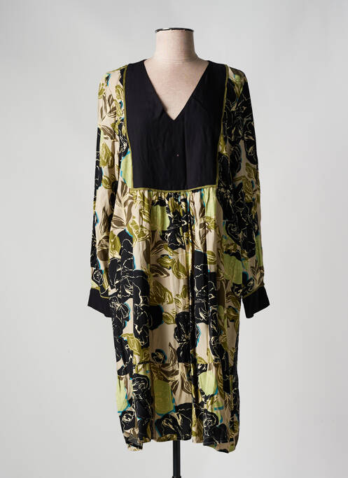 Robe mi-longue vert MASAI pour femme