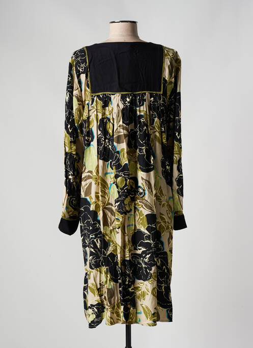 Robe mi-longue vert MASAI pour femme