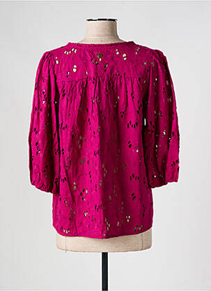 Blouse manches longues manches longues violet LOLA ESPELETA femme