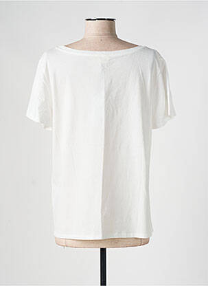 T-shirt coupe droite manches courtes blanc LOLA ESPELETA femme