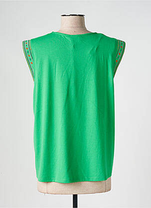 Top manches courtes manches courtes vert JULIE GUERLANDE femme
