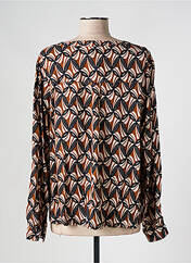 Blouse marron PRINCESSE NOMADE pour femme seconde vue