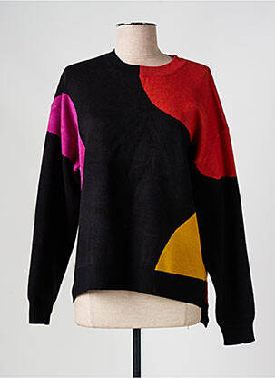 Pull noir COMPAÑIA FANTASTICA pour femme