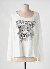 Top blanc LOLA ESPELETA pour femme seconde vue