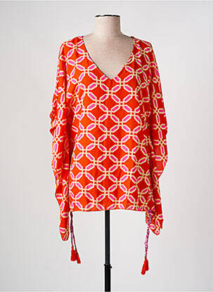 Tunique manches courtes orange PINK P pour femme