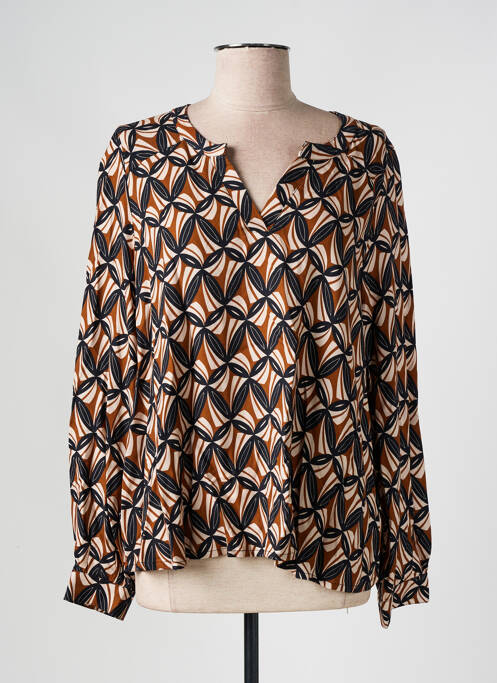 Blouse marron PRINCESSE NOMADE pour femme
