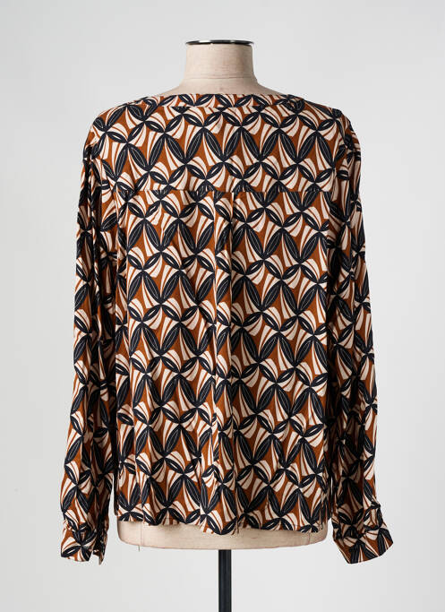 Blouse marron PRINCESSE NOMADE pour femme