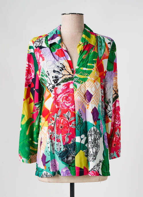 Blouse vert MALOKA pour femme