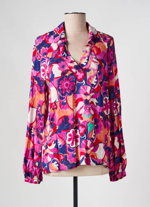 Blouse violet C'EST BEAU LA VIE pour femme