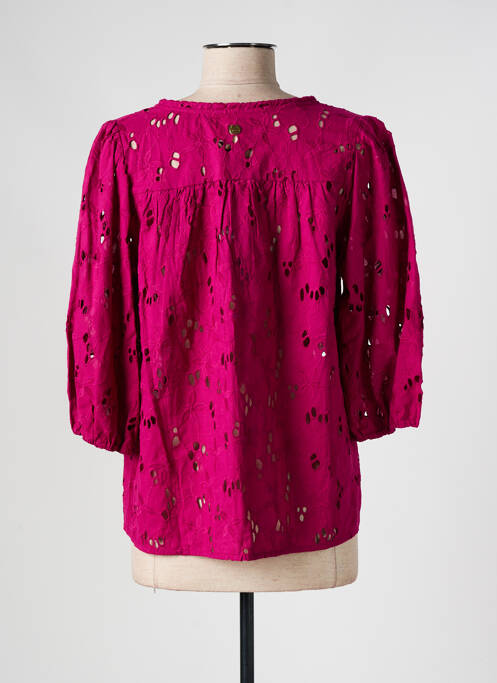 Blouse violet LOLA ESPELETA pour femme