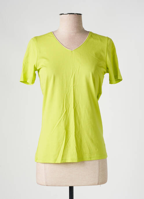 T-shirt jaune JULIE GUERLANDE pour femme