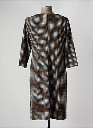 Robe mi-longue manches 3/4 manches 3/4 noir BETTY BARCLAY femme