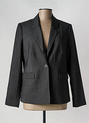 Blazer fausses poches gris JULIE GUERLANDE femme