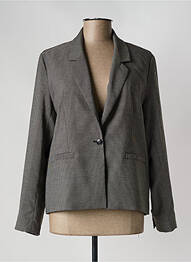Veste casual col tailleur gris LOLA ESPELETA femme