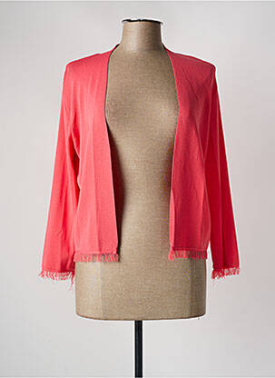 Gilet manches longues orange BETTY BARCLAY pour femme