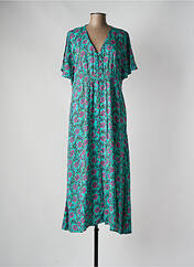 Robe longue vert C'EST BEAU LA VIE pour femme seconde vue